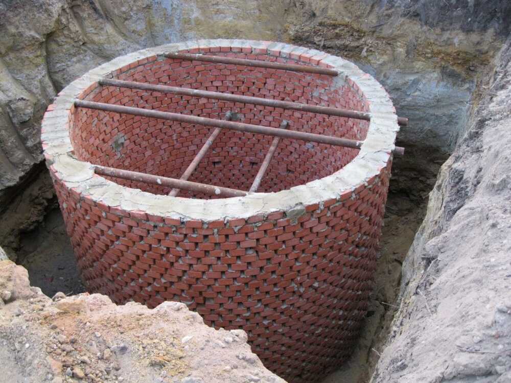 Кирпичное сооружение